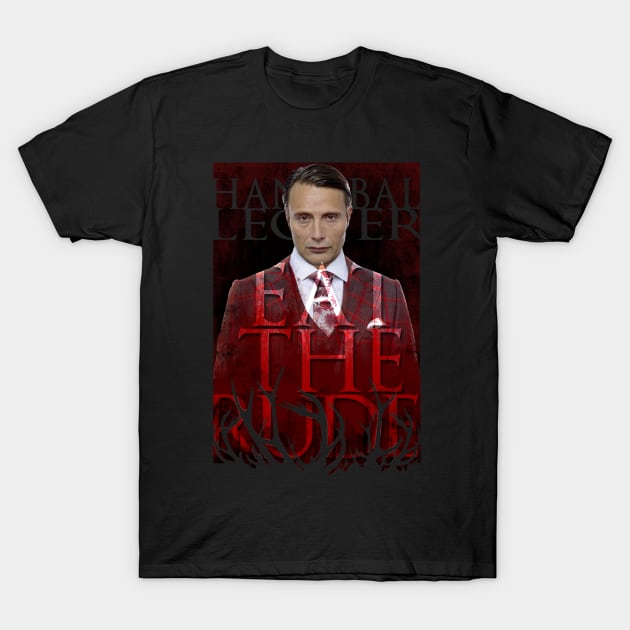 Eat The Rude T-Shirt by 666hughes